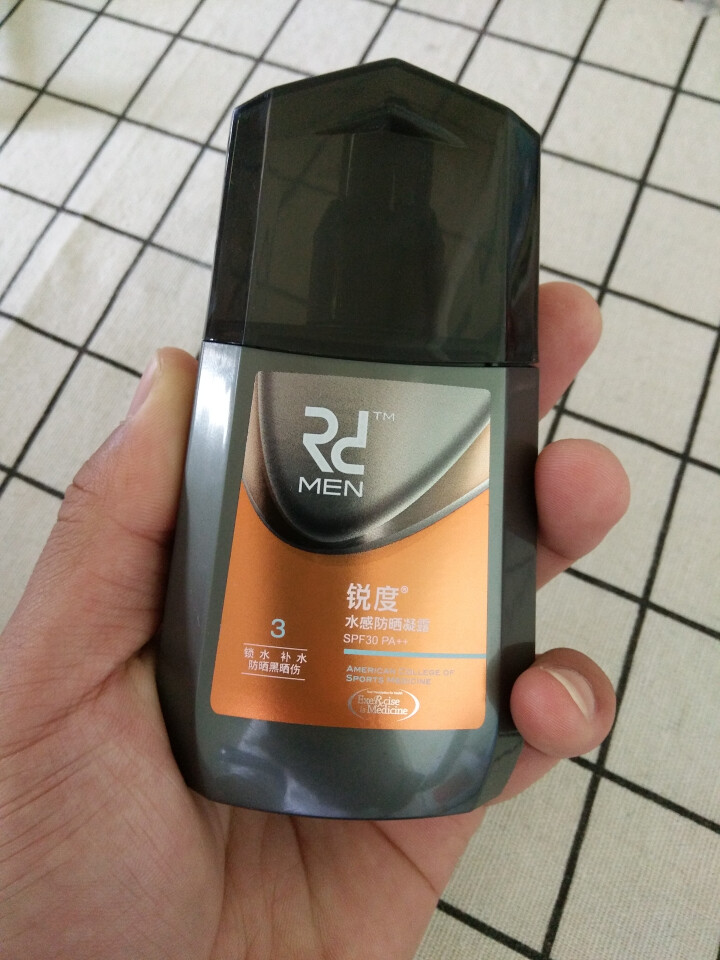 锐度男士防晒霜隔离防晒乳液防水防紫外线大容量100ml 专柜正品怎么样，好用吗，口碑，心得，评价，试用报告,第5张