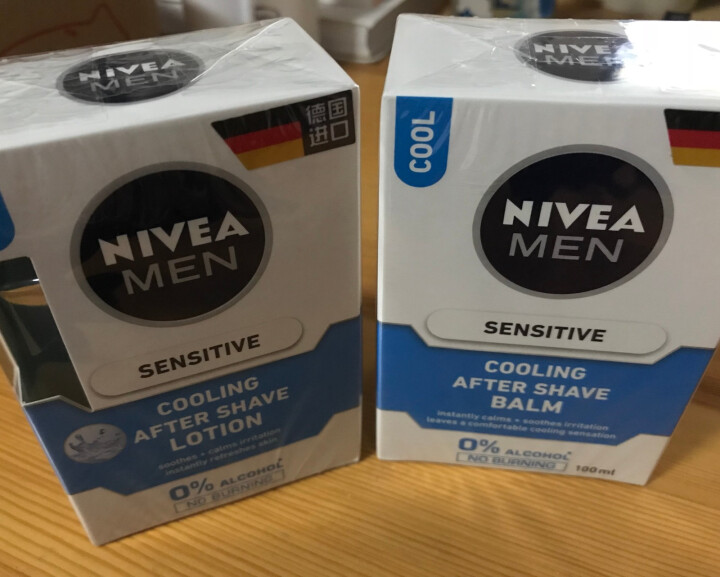 妮维雅(NIVEA)男士进口舒安冰酷保湿套装(爽肤水100ml+保湿露100ml)怎么样，好用吗，口碑，心得，评价，试用报告,第3张