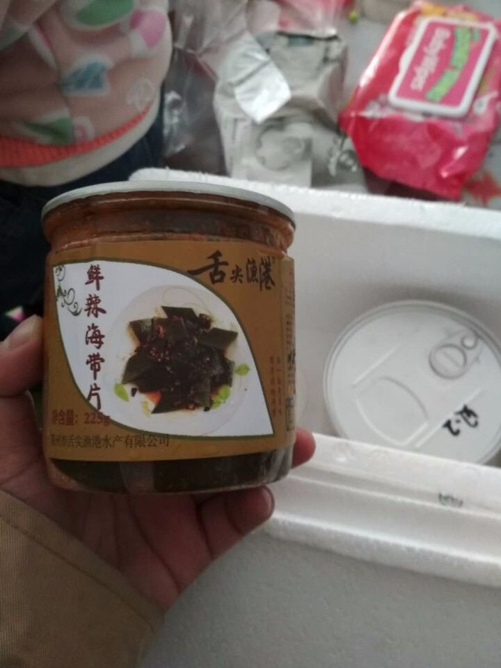 通聚 醉章鱼麻辣章鱼香辣迷你八爪鱼足鱿鱼零食即食海鲜熟食罐装罐头食品 迷你原货麻辣4,第4张