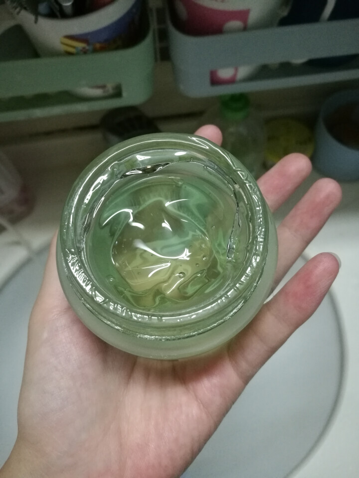 莉莎琳达（lisalinda）水澜舒润芦荟睡眠面膜120g 懒人免洗夜间补水保湿淡化去痘印学生男女士怎么样，好用吗，口碑，心得，评价，试用报告,第3张