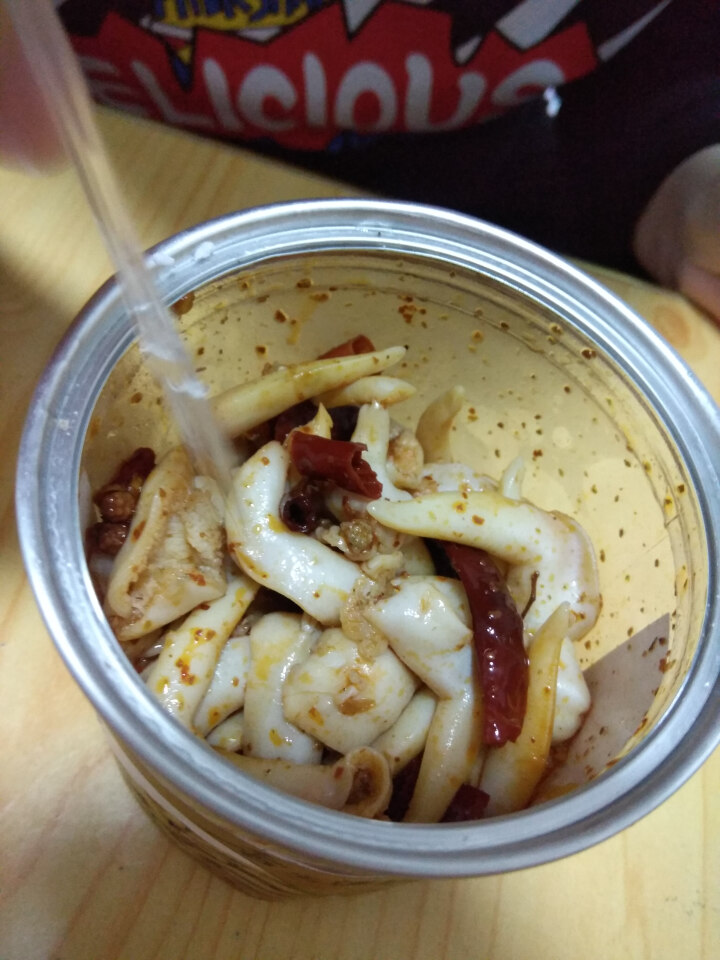 通聚 醉鸟贝肉麻辣即食鸟贝肉熟食海鲜罐装225克 麻辣味怎么样，好用吗，口碑，心得，评价，试用报告,第3张