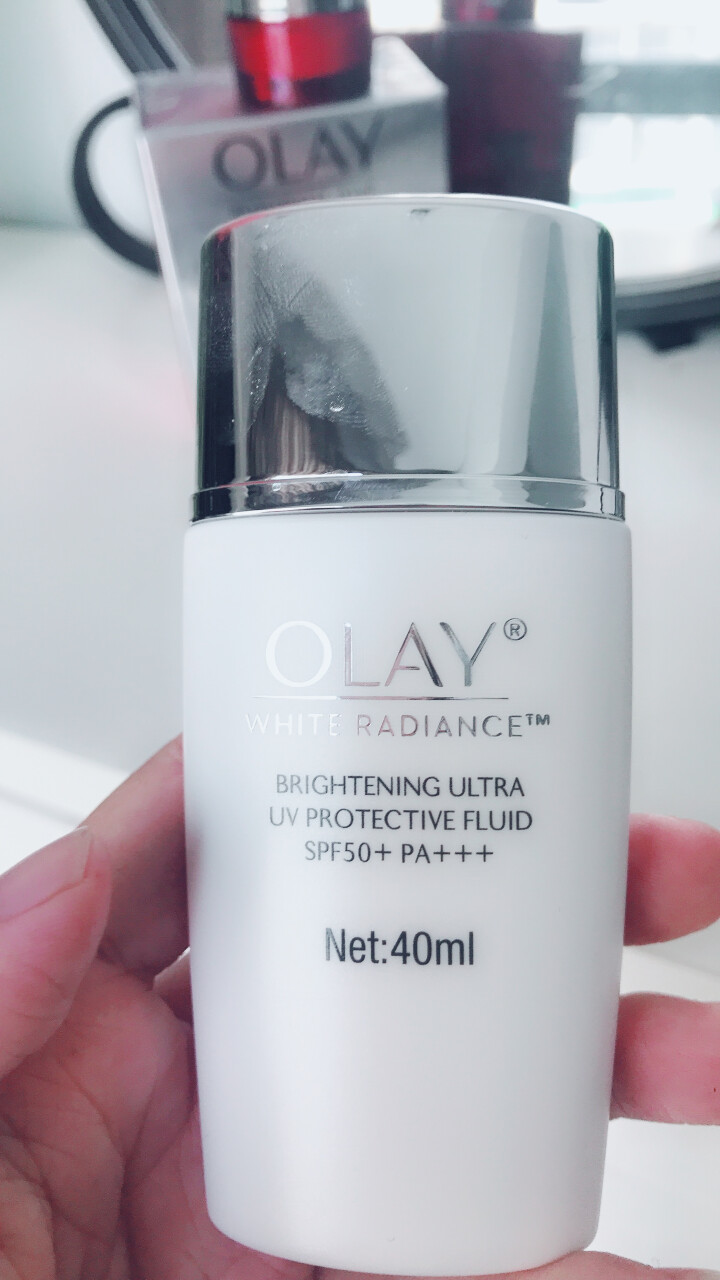 玉兰油OLAY防晒霜轻透倍护防晒液40ml（轻薄控油 SPF30 PA+++ 新老包装随机发送）怎么样，好用吗，口碑，心得，评价，试用报告,第3张