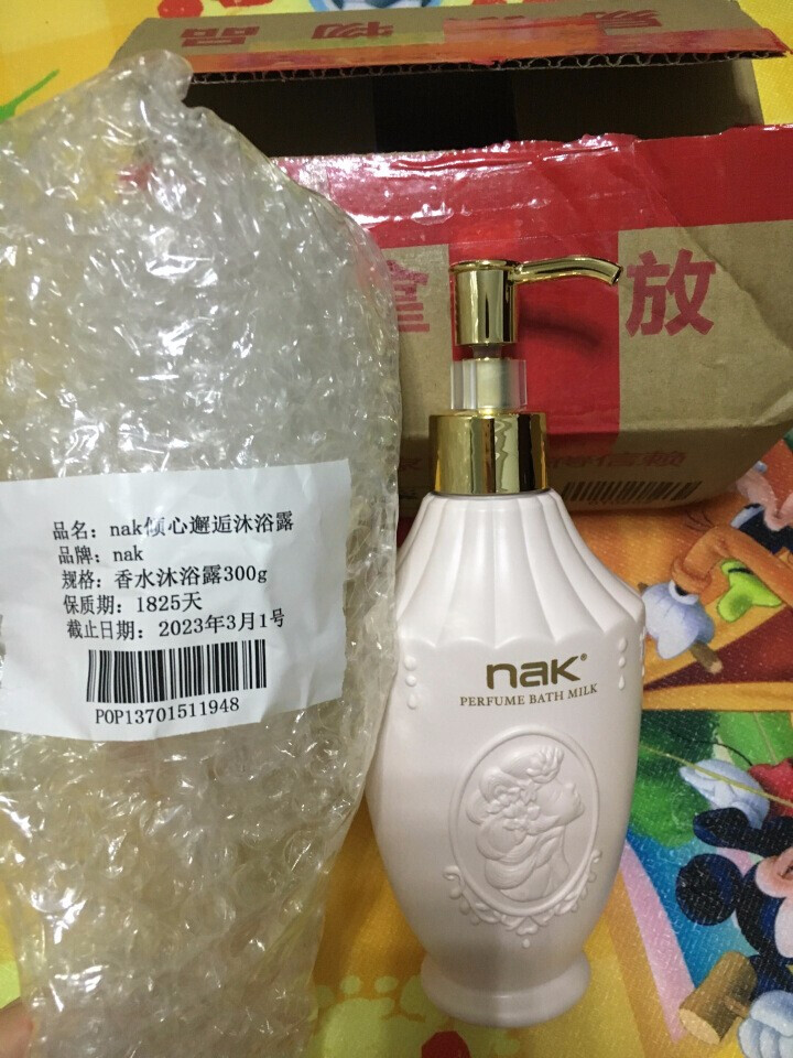 nak 进口香氛沐浴露女留香久保湿滋润深层清洁倾心邂逅男女适用300g 倾心邂逅沐浴露300g怎么样，好用吗，口碑，心得，评价，试用报告,第4张