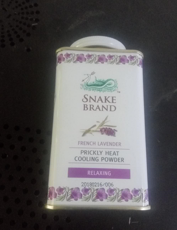 蛇牌（SNAKE BRAND） 泰国蛇牌原装进口圣乐圣露斯蛇粉热痱子粉宝宝儿童爽身粉婴儿 薰衣草款 140g怎么样，好用吗，口碑，心得，评价，试用报告,第3张