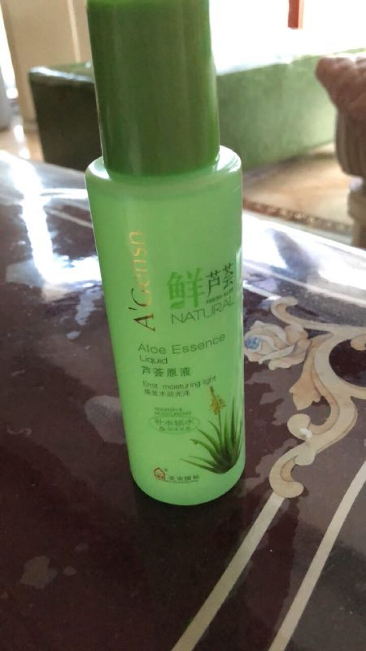 安安金纯鲜芦荟原液200ml 保湿补水 精华露 爽肤水 柔肤水 化妆水 锁水精华液女怎么样，好用吗，口碑，心得，评价，试用报告,第3张