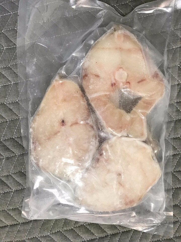 海买 冷冻大西洋冰冻真鳕鱼切身 500g 3,第3张