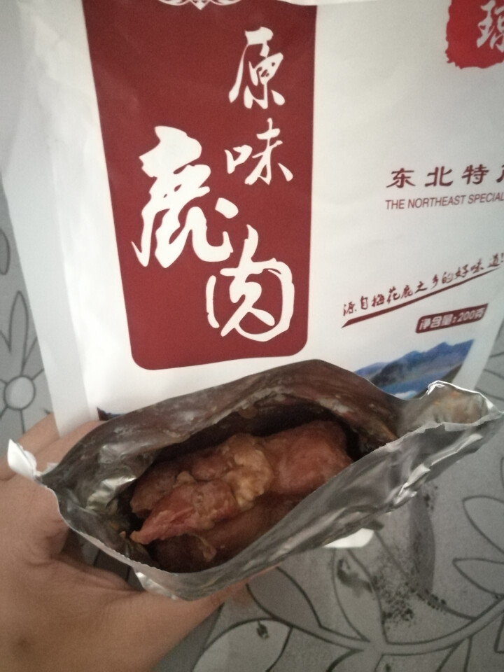 吴琼 梅花鹿酱鹿肉 200g/袋 鹿肉熟食 即食卤味 梅花鹿肉怎么样，好用吗，口碑，心得，评价，试用报告,第4张