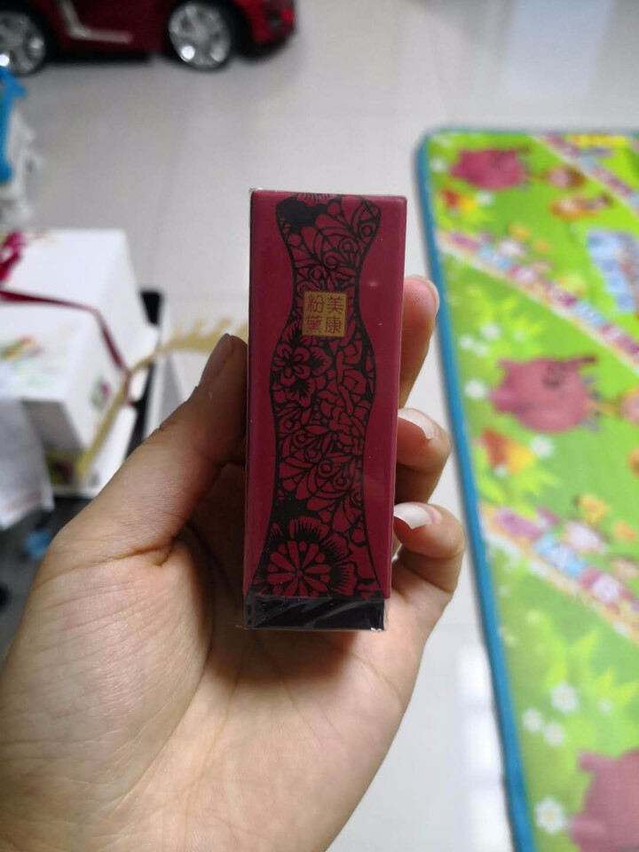 美康粉黛醉美东方唇膏丝绒 红珊临水3.8g（雾面口红 持久保湿 滋润防水 豆沙色哑光唇膏）怎么样，好用吗，口碑，心得，评价，试用报告,第2张