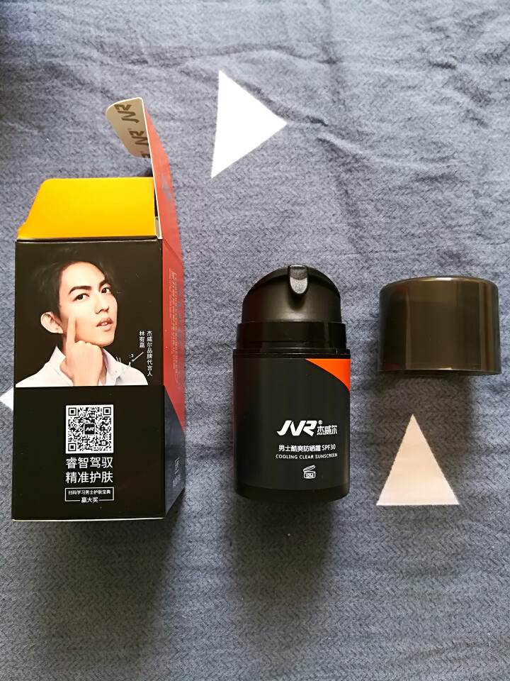 杰威尔 男士酷爽防晒霜SPF30 50g 面霜乳液 防晒隔离霜护肤品 防晒霜男 郊外出游怎么样，好用吗，口碑，心得，评价，试用报告,第3张