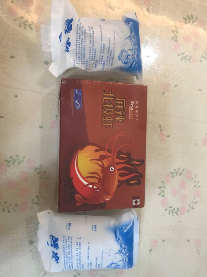 禧美（seamix）熟冻麻辣北极虾350g 微波加热 即食海鲜 盒装怎么样，好用吗，口碑，心得，评价，试用报告,第2张