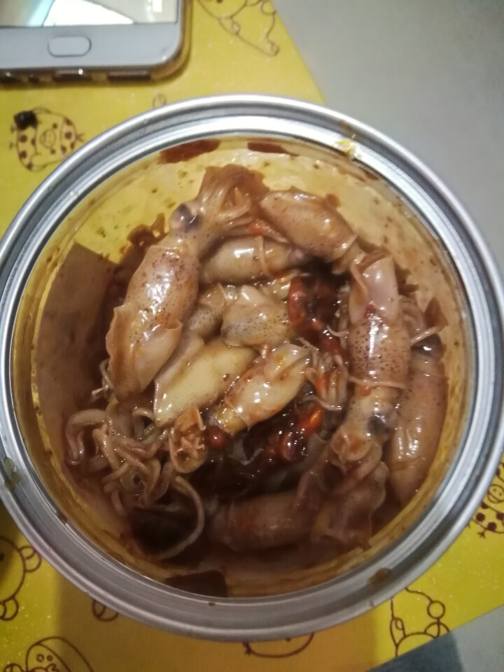 通聚 麻辣海兔子零食225g小乌贼笔管鱼甜香辣即食海鲜特产包邮 麻辣味怎么样，好用吗，口碑，心得，评价，试用报告,第7张