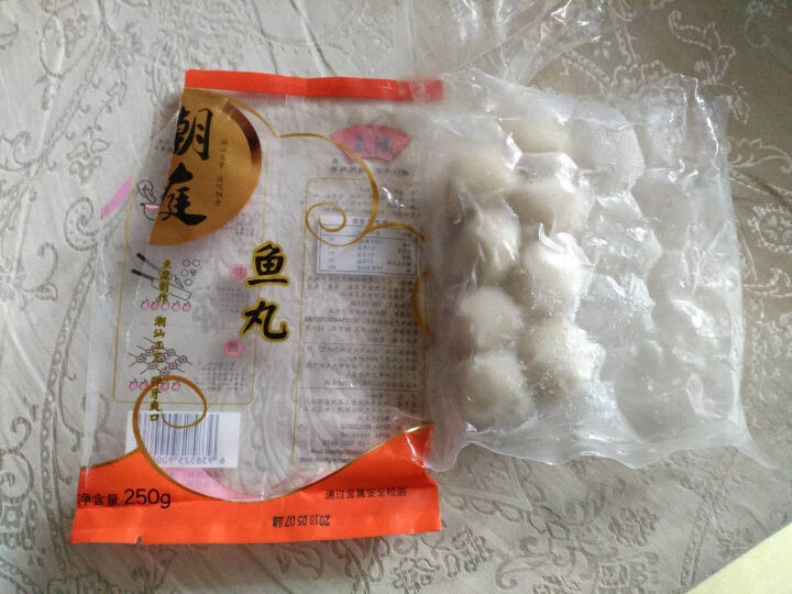 潮庭 潮汕鱼丸 250g/袋 火锅丸子 火锅食材烧烤食材怎么样，好用吗，口碑，心得，评价，试用报告,第3张