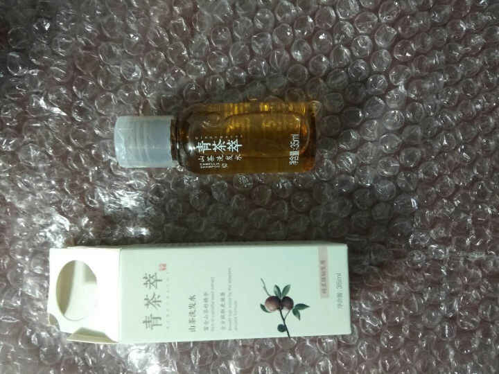 青茶萃 山茶籽精华洗发露35ML 持久控油 清爽滋润 深层修护  新国货 赠品不独立销售怎么样，好用吗，口碑，心得，评价，试用报告,第2张