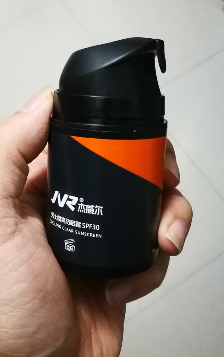 杰威尔 男士酷爽防晒霜SPF30 50g 面霜乳液 防晒隔离霜护肤品 防晒霜男 郊外出游怎么样，好用吗，口碑，心得，评价，试用报告,第3张