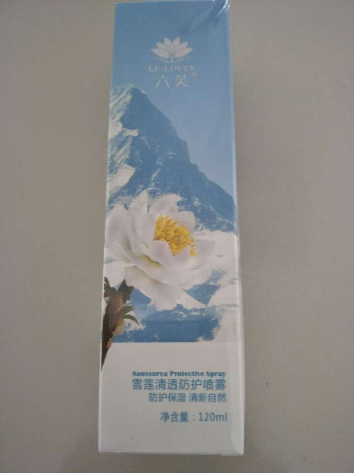 六芙（LELOVEY） 六芙雪莲清润滋润清爽舒适降温男女适用轻便旅游便携防护防晒喷雾怎么样，好用吗，口碑，心得，评价，试用报告,第2张