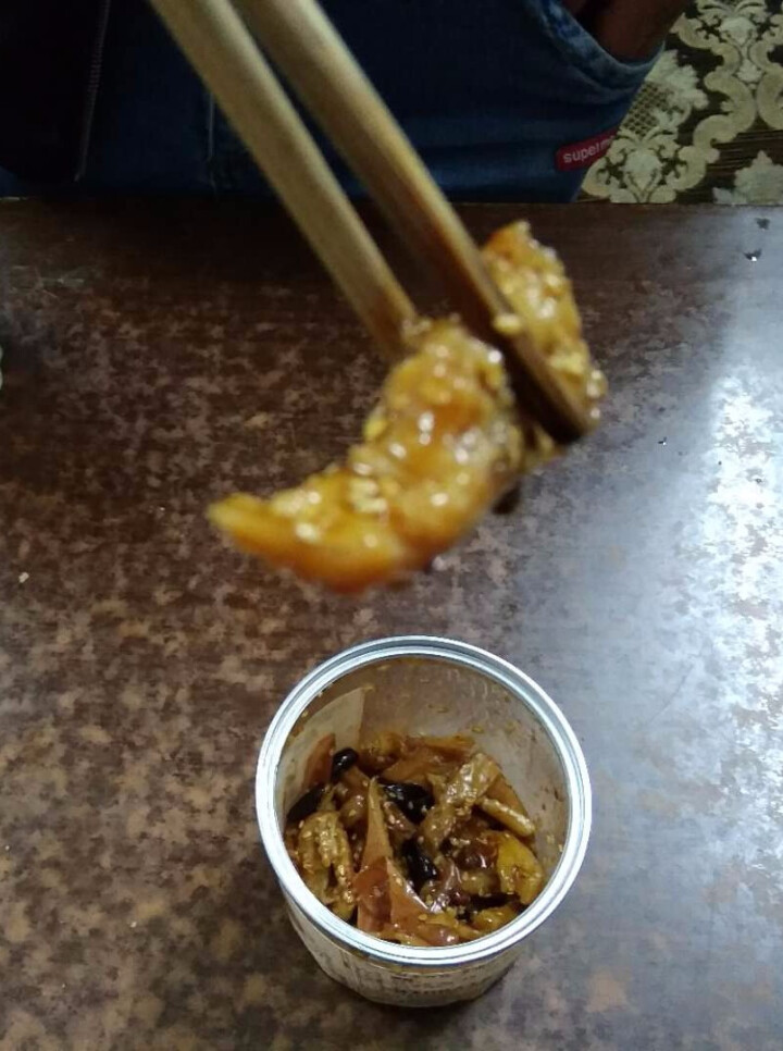 通聚麻辣鱿鱼条碳烤铁板鱿鱼丝香辣即食海鲜零食265g罐装包邮 麻辣味怎么样，好用吗，口碑，心得，评价，试用报告,第3张