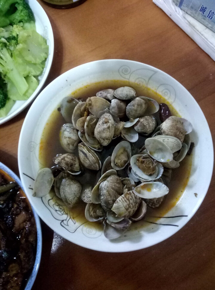 通聚麻辣花蛤花甲蛤蜊蚬子甜香辣即食零食熟食海鲜特产包邮 麻辣味怎么样，好用吗，口碑，心得，评价，试用报告,第4张