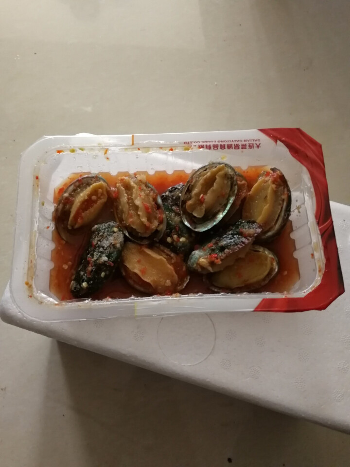 沧海笑 大连麻辣即食海鲜 盒装 即食零食 酸辣鲍鱼300g怎么样，好用吗，口碑，心得，评价，试用报告,第4张