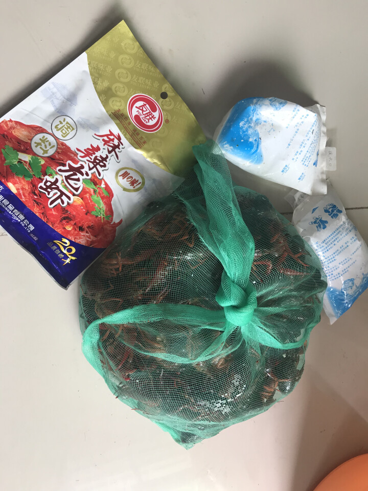 【活鲜】御品集美鲜 清水鲜活小龙虾净虾1.5kg 规格4,第2张