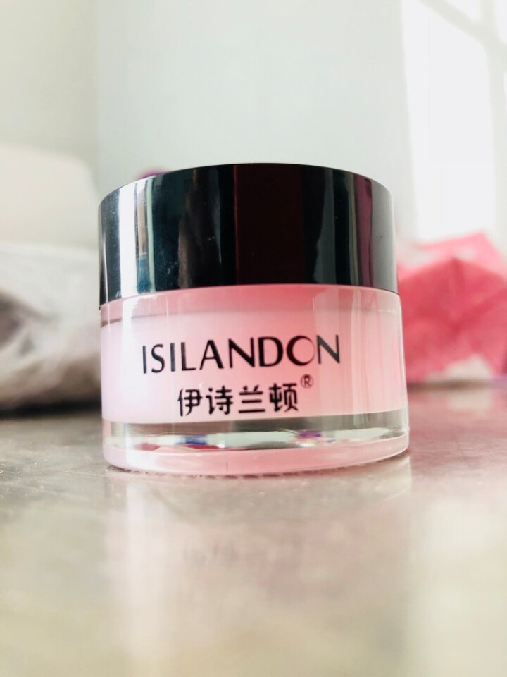 伊诗兰顿 （isilandon） 草莓夜间修护滋润唇膜20g 补水保湿唇膏女 控油修护去角质唇蜜怎么样，好用吗，口碑，心得，评价，试用报告,第2张