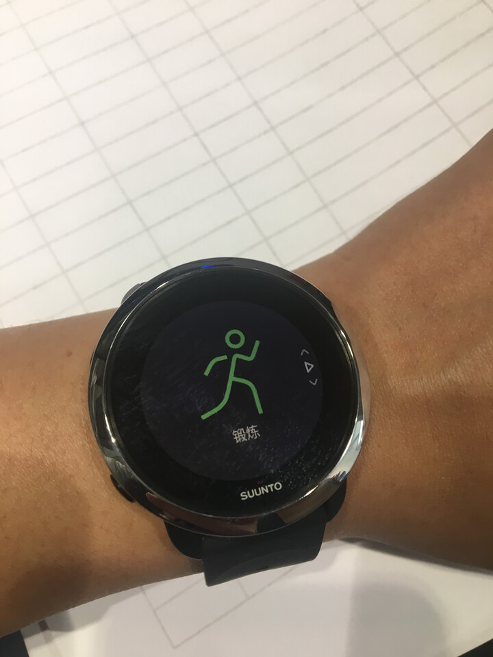 颂拓(suunto)手表suunto 3 fitness 运动健康风度系列黑色ss050067000