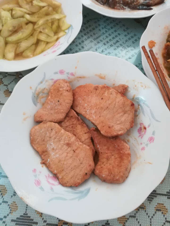 农畉猪肉通脊肉500g 冷冻猪肉生猪肉切段猪通脊肉 炸猪排怎么样，好用吗，口碑，心得，评价，试用报告,第4张