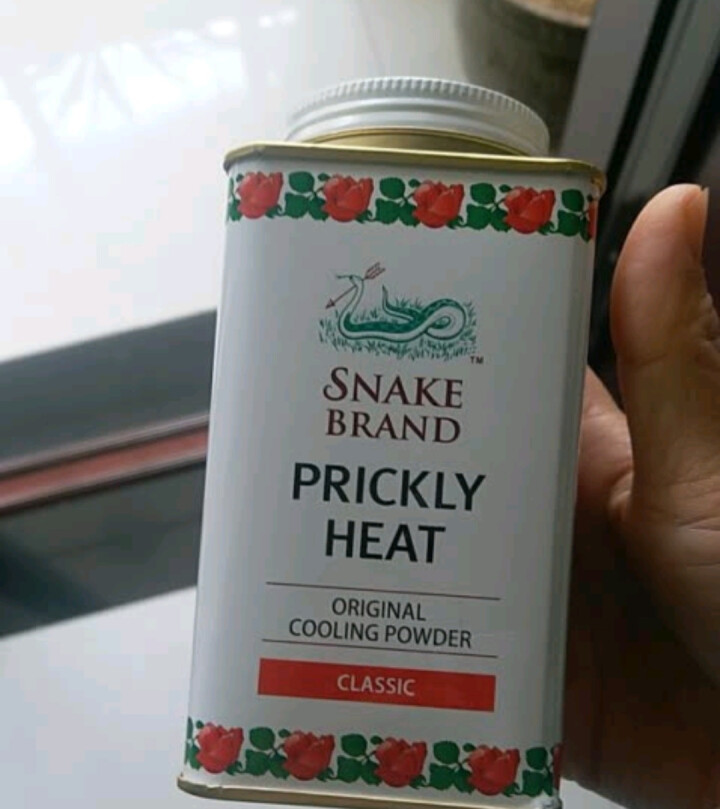 蛇牌（SNAKE BRAND） 泰国蛇牌原装进口圣乐圣露斯蛇粉热痱子粉宝宝儿童爽身粉婴儿 经典玫瑰花 140g怎么样，好用吗，口碑，心得，评价，试用报告,第2张