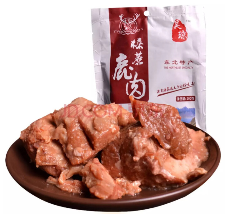 吴琼 梅花鹿酱鹿肉 200g/袋 鹿肉熟食 即食卤味 梅花鹿肉怎么样，好用吗，口碑，心得，评价，试用报告,第4张