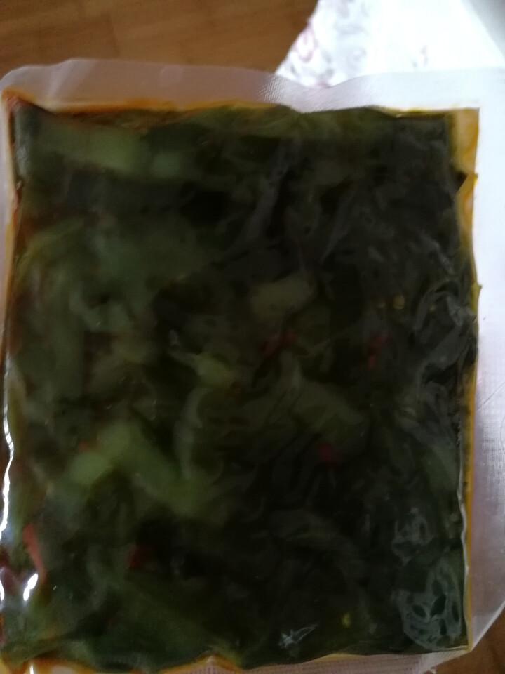 郝家记 日式 香辣海白菜即食裙带梗段 200g*2袋怎么样，好用吗，口碑，心得，评价，试用报告,第3张