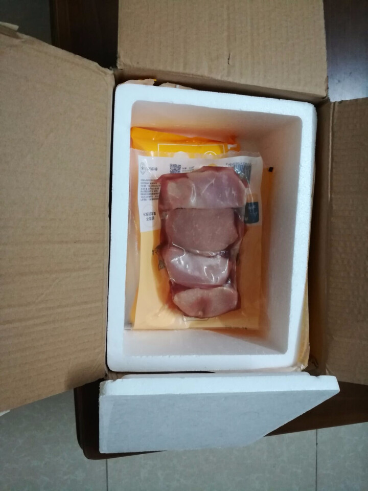 农畉猪肉通脊肉500g 冷冻猪肉生猪肉切段猪通脊肉 炸猪排怎么样，好用吗，口碑，心得，评价，试用报告,第2张