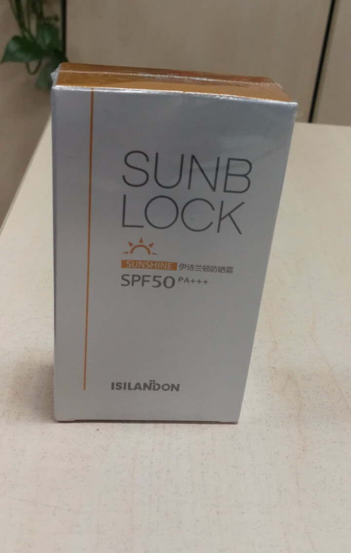 伊诗兰顿 防晒霜SPF50 PA+++ 50g(面霜乳液 防晒 女士男士护肤品) 防晒霜50g怎么样，好用吗，口碑，心得，评价，试用报告,第2张