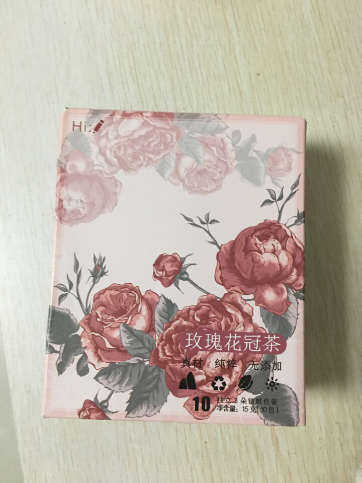 芊鸣 玫瑰花冠茶玫瑰花茶平阴玫瑰花干玫瑰特级气血茶天然15g装女性养生健康茶饮料怎么样，好用吗，口碑，心得，评价，试用报告,第2张