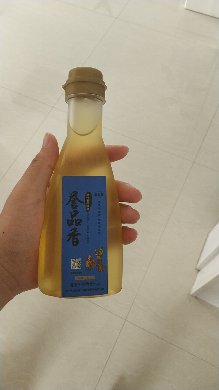 誉品香食用油 物理压榨 手工熟榨 油 葵花籽油 250mL 单瓶装怎么样，好用吗，口碑，心得，评价，试用报告,第2张