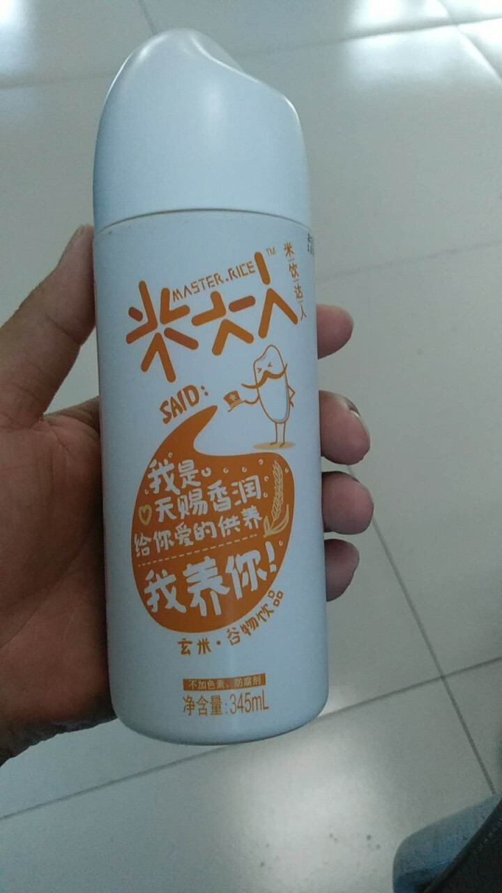 米大人 米露大米谷物饮料6瓶礼盒装 （345 ml*6瓶） 玄米（糙米）味怎么样，好用吗，口碑，心得，评价，试用报告,第4张