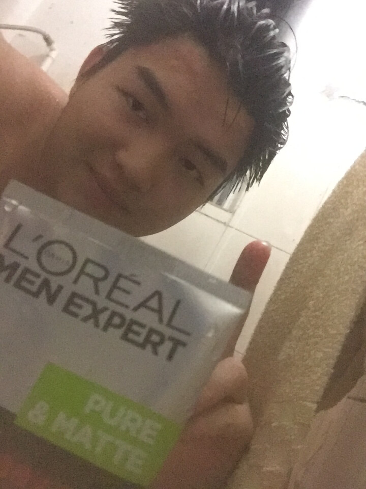 欧莱雅（LOREAL）男士火山岩控油清痘洁面膏100ml（男士洗面奶 清洁毛孔 护肤化妆品 祛痘）怎么样，好用吗，口碑，心得，评价，试用报告,第3张