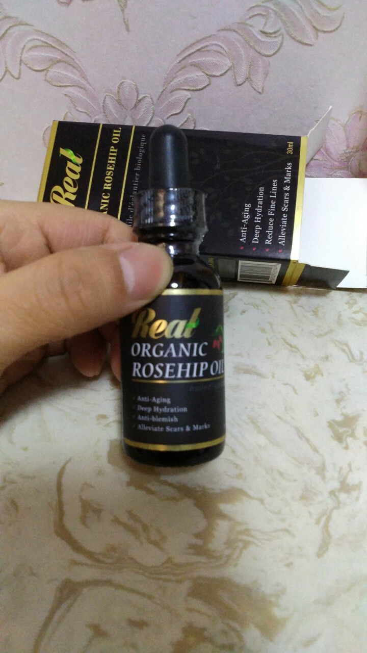 Real House 加拿大天然有机玫瑰果油嫩白保湿淡纹滋养 30ml*1瓶装怎么样，好用吗，口碑，心得，评价，试用报告,第4张