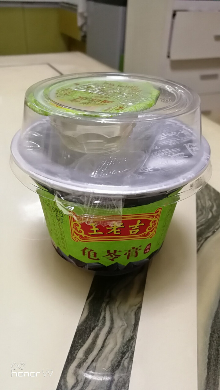 王老吉 中华老字号 龟苓膏绿色12杯装 原味 办公甜点 零食 果冻布丁 夏季解暑即食黑凉粉小吃 220克*3杯怎么样，好用吗，口碑，心得，评价，试用报告,第2张