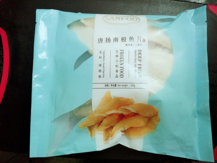 山孚 唐扬南极鱼片 300g 海鲜水产 炸品怎么样，好用吗，口碑，心得，评价，试用报告,第2张