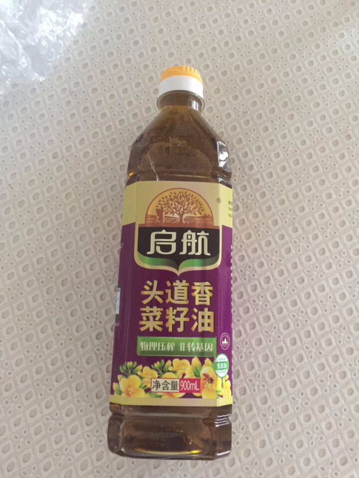 启航头道香菜籽油900ml/瓶 非转基因压榨食用油怎么样，好用吗，口碑，心得，评价，试用报告,第2张