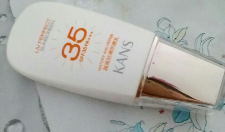 韩束 隔离轻薄防晒乳40ml(SPF35/PA+++ 补水保湿 隔离修颜 化妆品防晒霜）怎么样，好用吗，口碑，心得，评价，试用报告,第2张