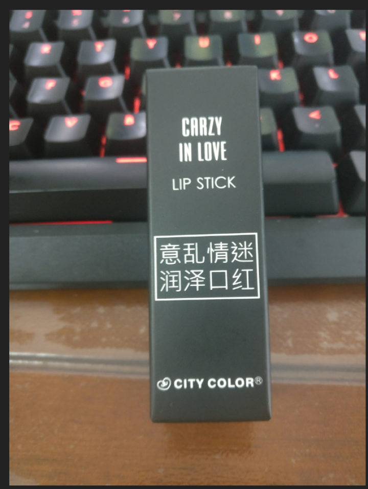 城彩（city color） 意乱情迷润泽口红 3.0g R555（不掉色不沾杯持久保湿不脱妆唇膏 ）怎么样，好用吗，口碑，心得，评价，试用报告,第2张