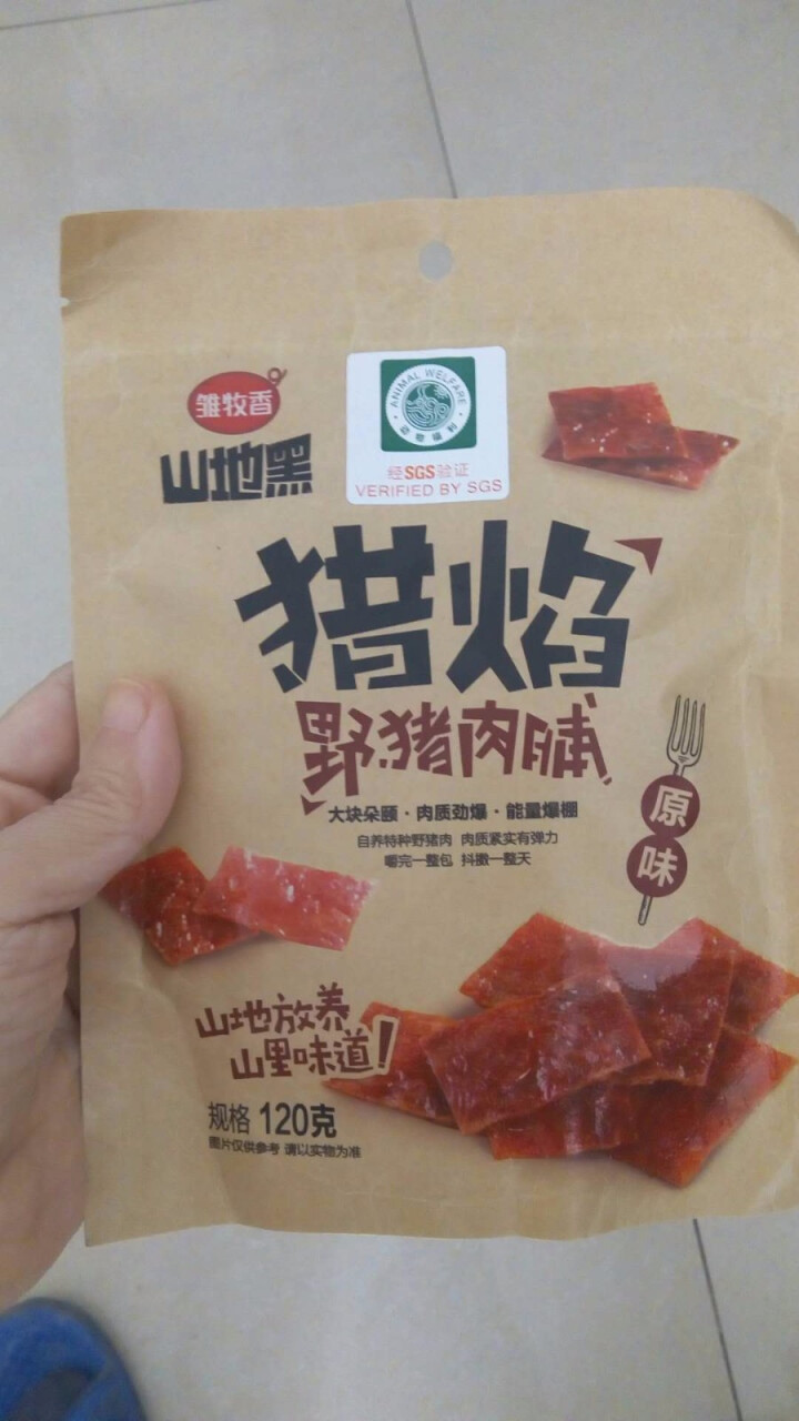 雏牧香肉干肉脯休闲零食特产小吃靖江风味原味野猪肉脯120g/袋 原味怎么样，好用吗，口碑，心得，评价，试用报告,第2张