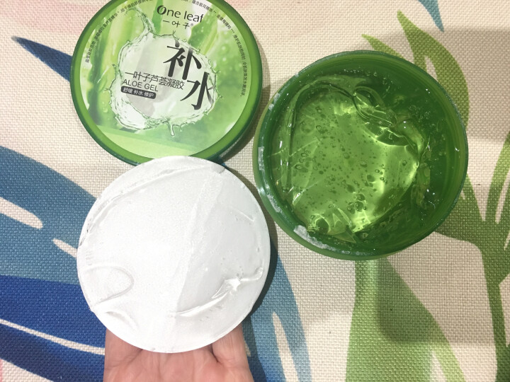 一叶子芦荟凝胶180g 芦荟胶 （补水保湿 化妆品 护肤品）怎么样，好用吗，口碑，心得，评价，试用报告,第4张