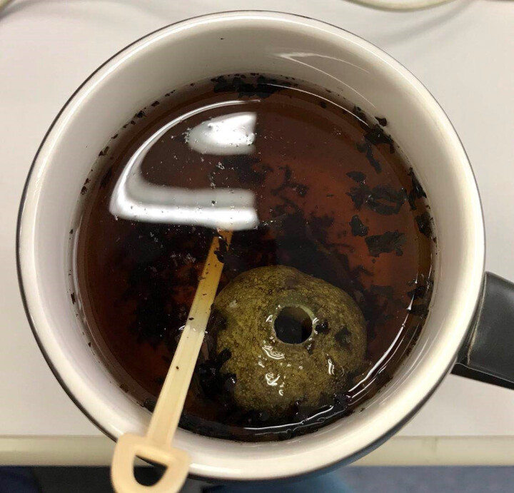 七彩云南茶叶普洱茶熟茶小青柑新会陈皮青柑普洱非生茶 粒柑见影系列 私享纸盒装单粒怎么样，好用吗，口碑，心得，评价，试用报告,第4张