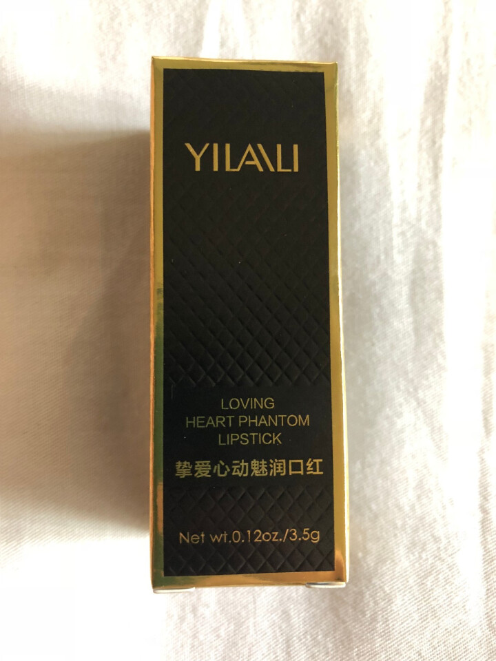 依莱丽（YILAILI） 挚爱口红不易掉色不易沾杯持久保湿防水学生粉橙色玫红色滋润正品唇膏 01#燃情粉橙怎么样，好用吗，口碑，心得，评价，试用报告,第2张