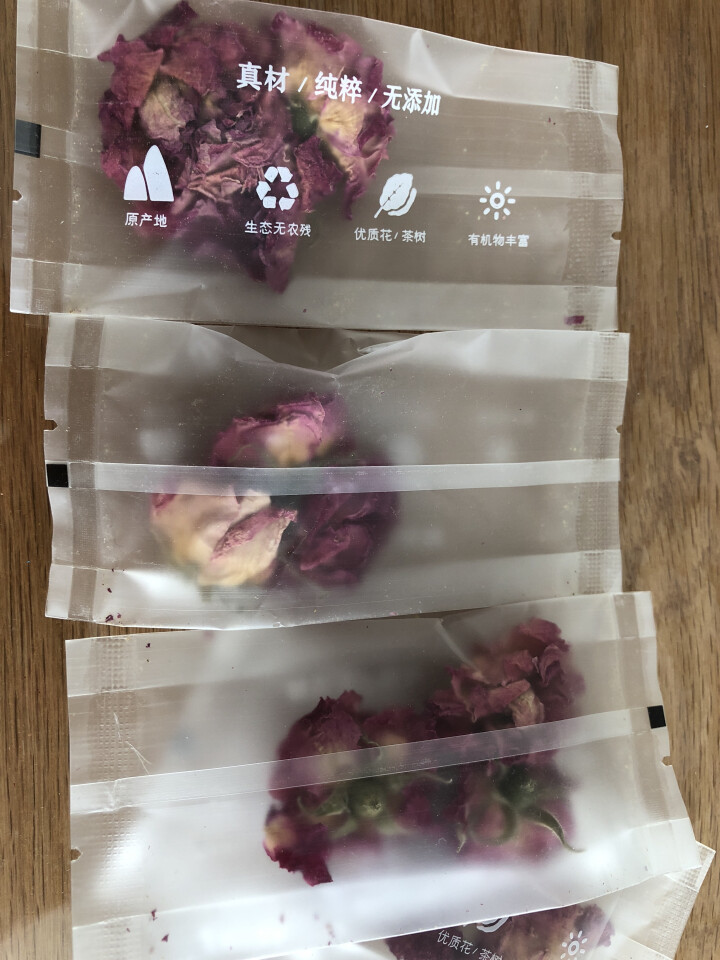 芊鸣 玫瑰花冠茶玫瑰花茶平阴玫瑰花干玫瑰特级气血茶天然15g装女性养生健康茶饮料怎么样，好用吗，口碑，心得，评价，试用报告,第3张