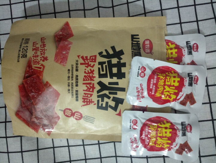 雏牧香（chumuxiang） 雏牧香肉干肉脯休闲零食特产小吃靖江风味山椒味野猪肉脯120g/袋 山椒怎么样，好用吗，口碑，心得，评价，试用报告,第2张