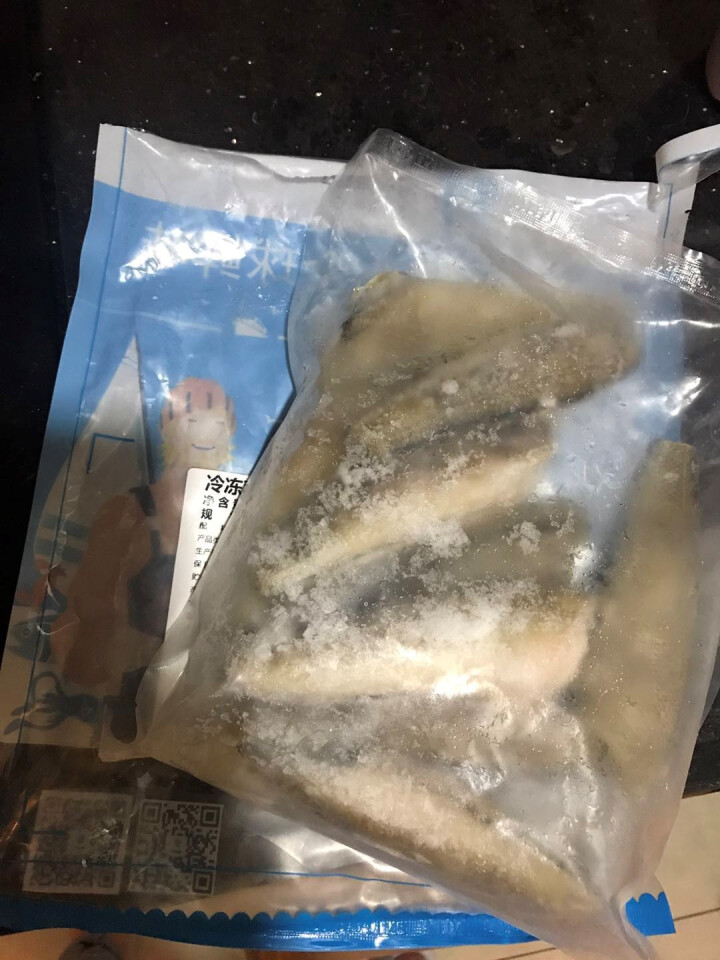 南极直达 冷冻南极冰鱼段 南极海域捕捞 610g,第2张