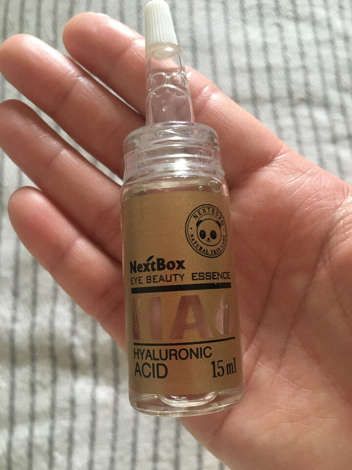 魔盒（NextBox）透明质酸眼部高保湿原液15ml(黑眼圈眼袋淡化补水保湿细纹)怎么样，好用吗，口碑，心得，评价，试用报告,第2张