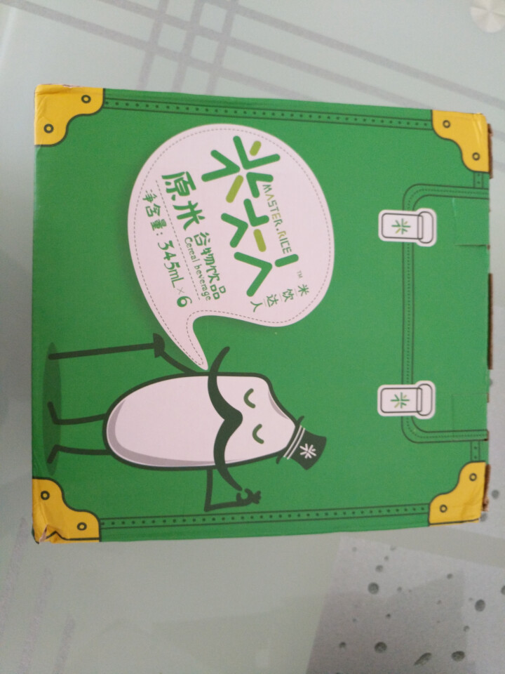米大人 米露大米谷物饮料6瓶礼盒装  （345 ml*6罐） 原米味 默认1怎么样，好用吗，口碑，心得，评价，试用报告,第2张